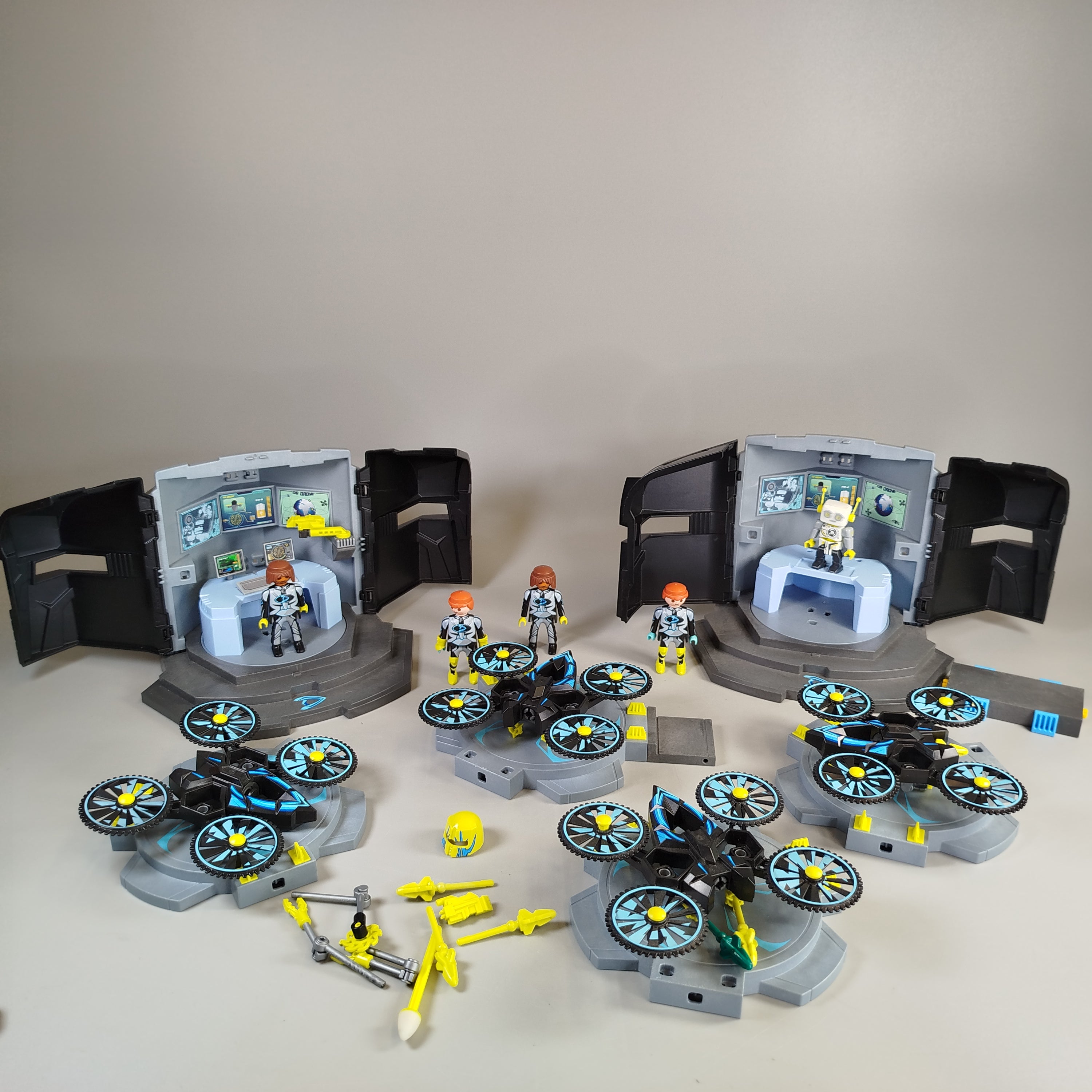 Playmobil Sci-Fi Set - Drohnen, Minifiguren